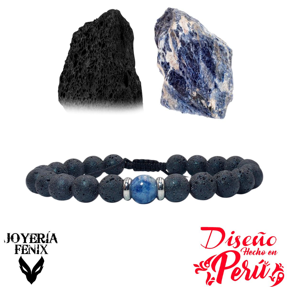 JOYERIA FENIX - Pulsera Volcánica Especial - Joyería Fénix