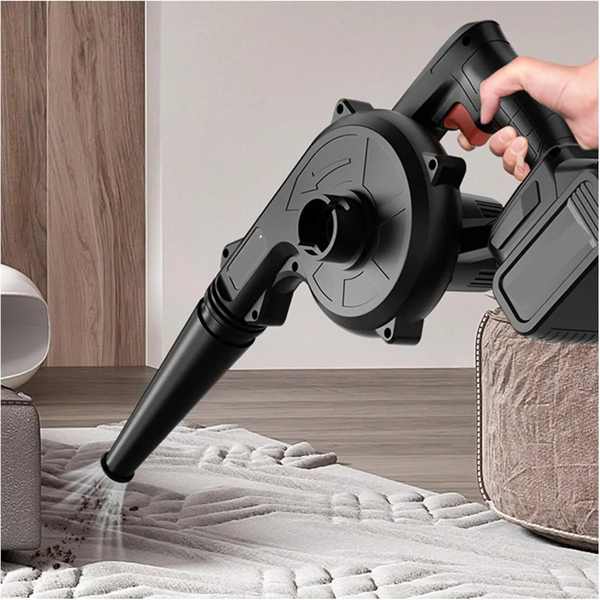 QUICK - Aspiradora Sopladora De Aire Inalámbrica 2 En 1