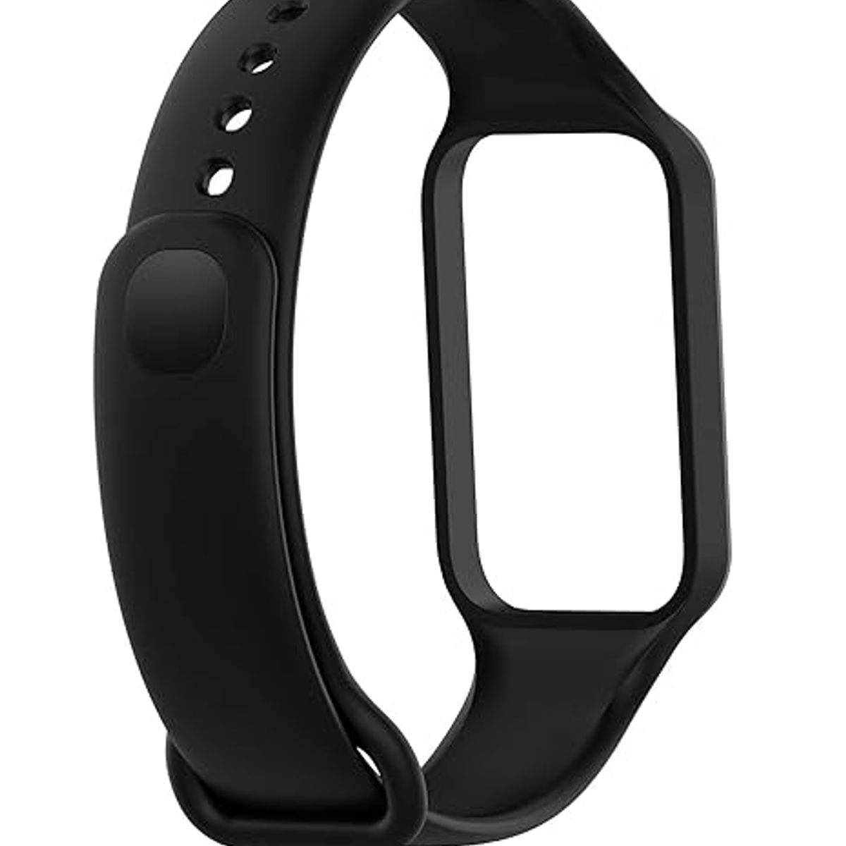 GENERICO - Correa de Silicon para Xiaomi Redmi Band 2 - NEGRO