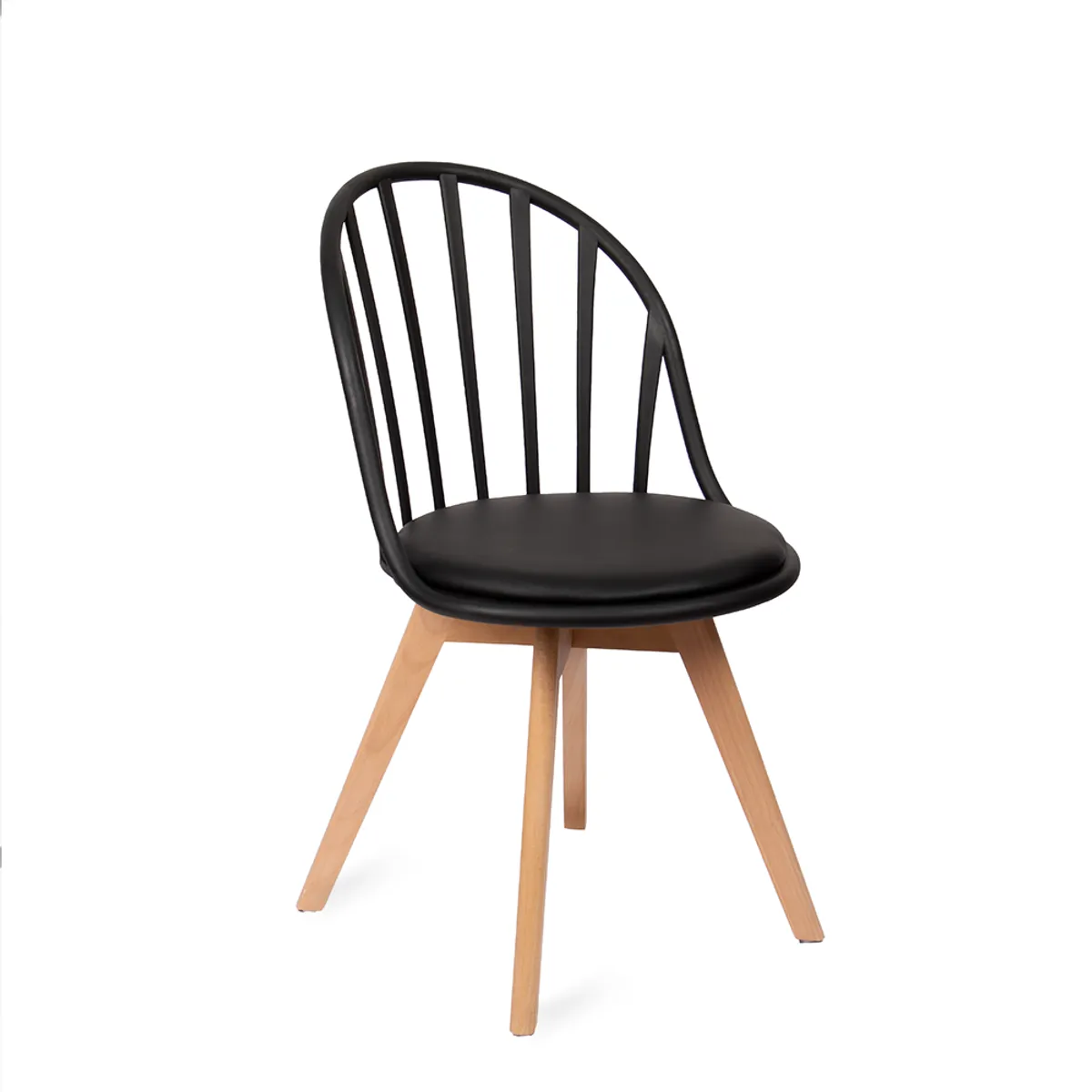 GRUPO CB - Silla con Respaldar Calado Modelo Málaga Pack x4