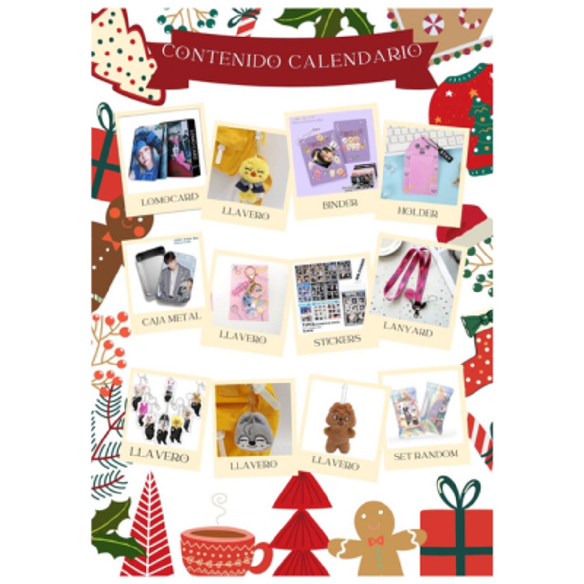 GENERICO - CALENDARIO DE ADVIENTO STRAY KIDS