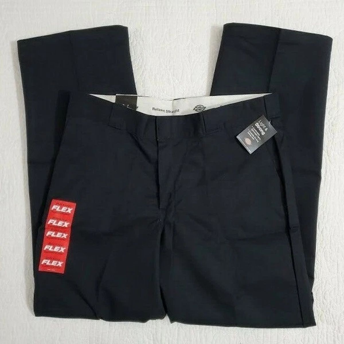 DICKIES - PANTALON DICKIES DOBLE RODILLA PARA HOMBRE COLOR NEGRO WP899BK 