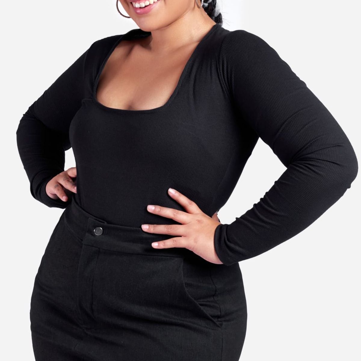 MISS LADY - Body Básico Manga Larga Kylie