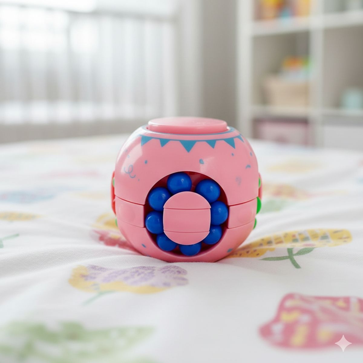 GENERICO - Bola Rompecabezas Antiestrés Rosado