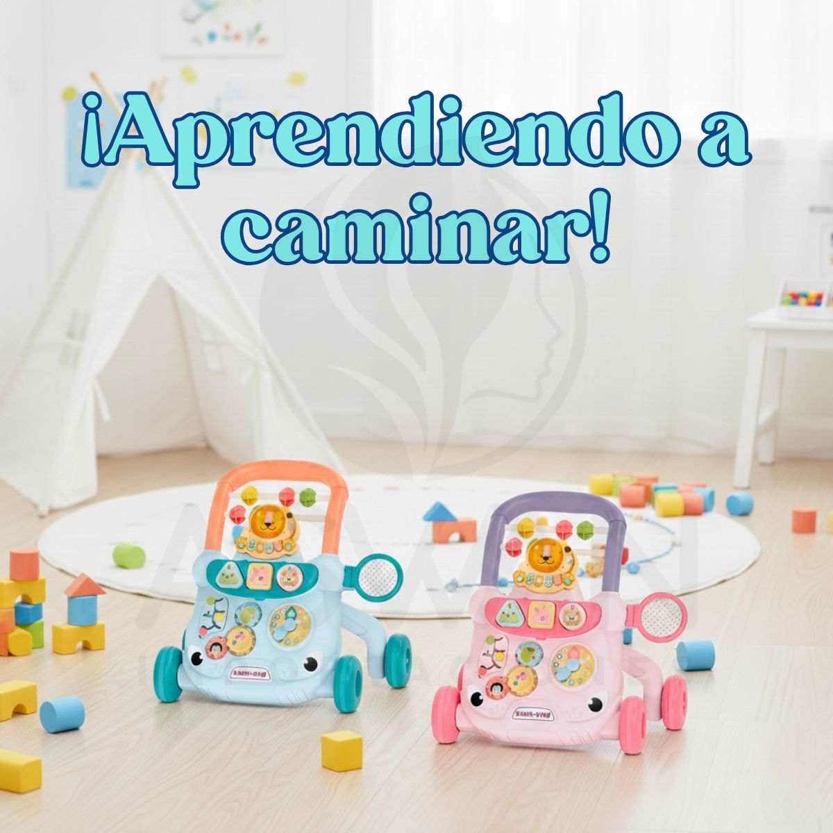 GENERICO - Caminador Musical con Botones 4 en 1