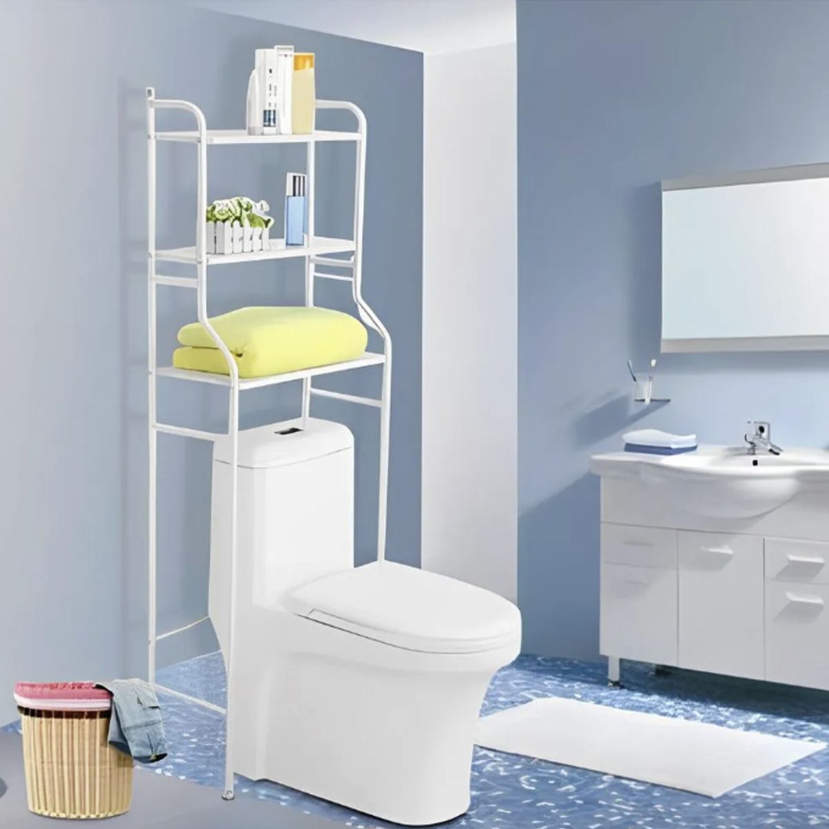 GENERICO - ORGANIZADOR DE BAÑO ESTANTE DE 3 NIVELES