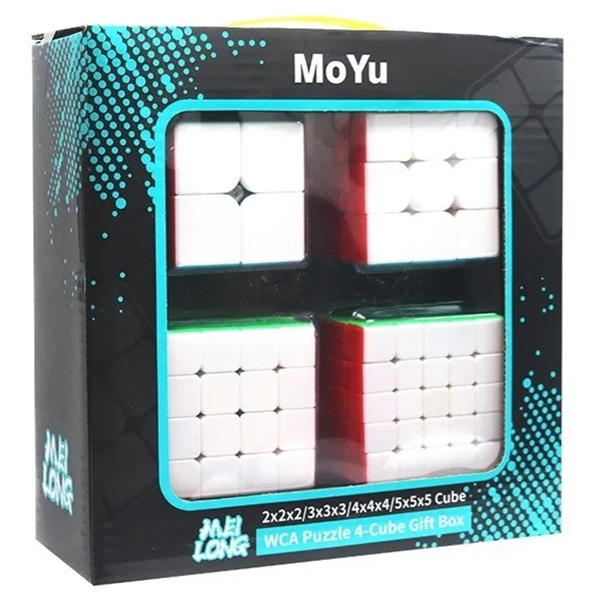 GENERICO - Set De 4 Cubos Mágicos