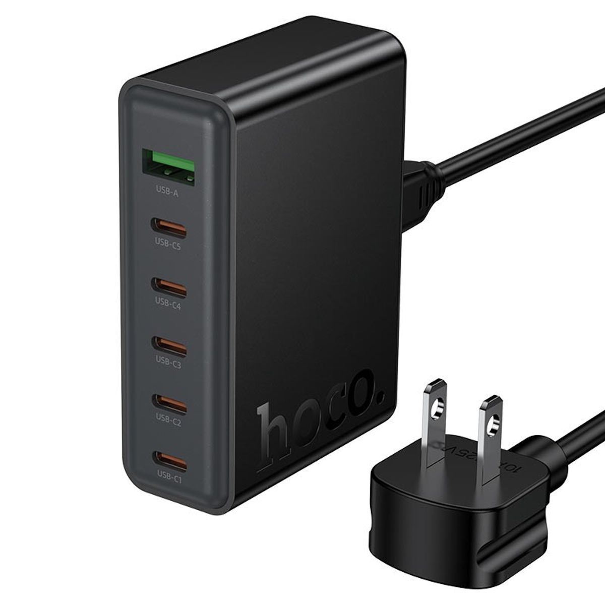 HOCO - Cargador Multiple Carga Rapida - 70w PD QC3 - 6en1 Hoco