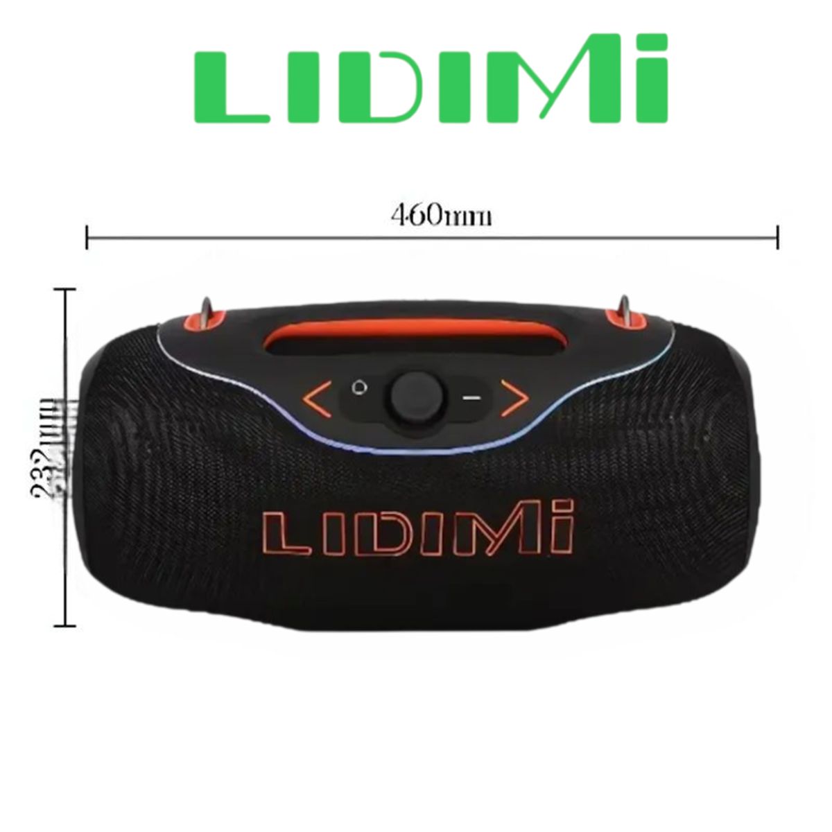 LIDIMI - Parlante portátil Lidimi 300W micrófono inalambrico LD-S846