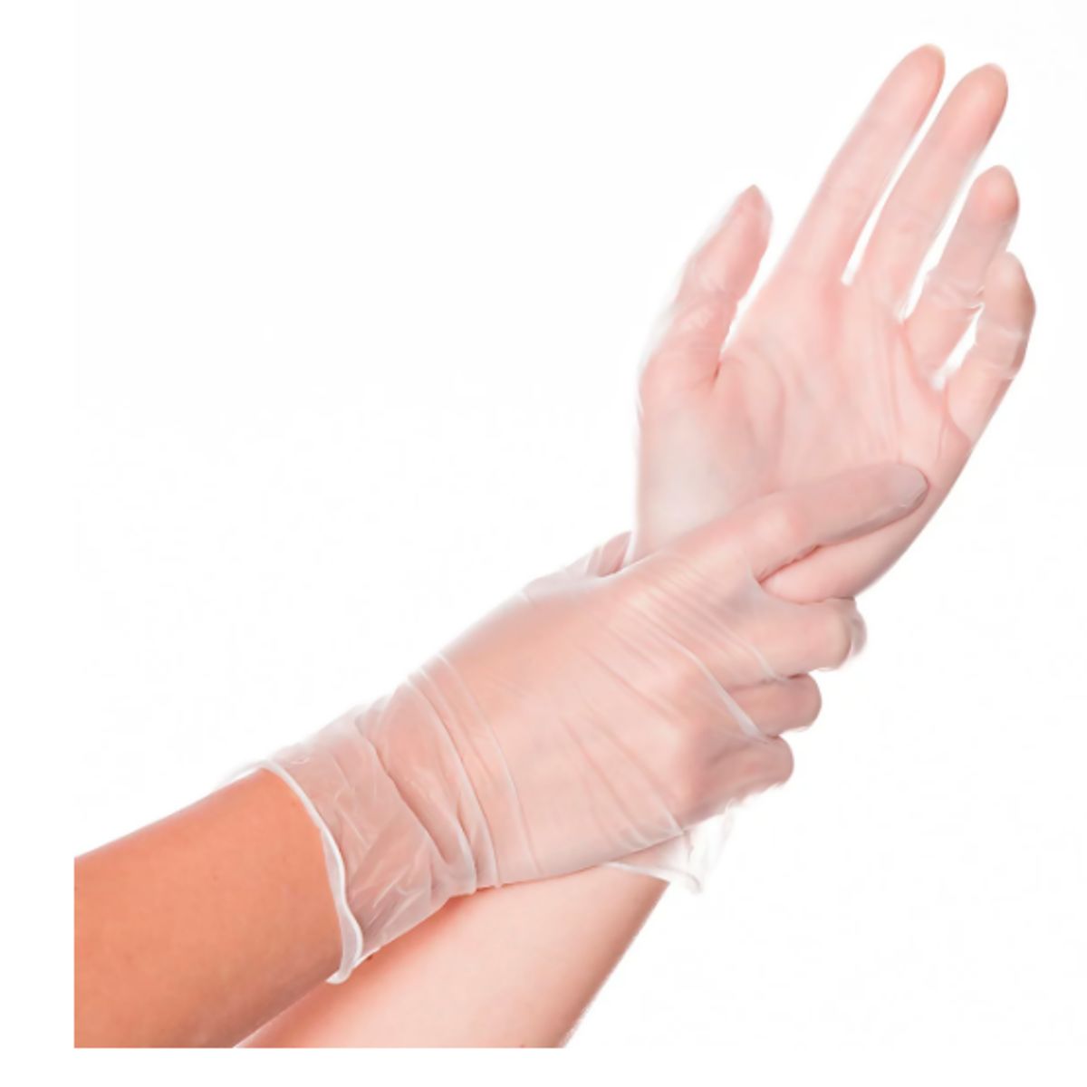 GUANTES VINILO CAJA X 100 UNIDADES, TALLA M, marca GENERICO - Foto Principal