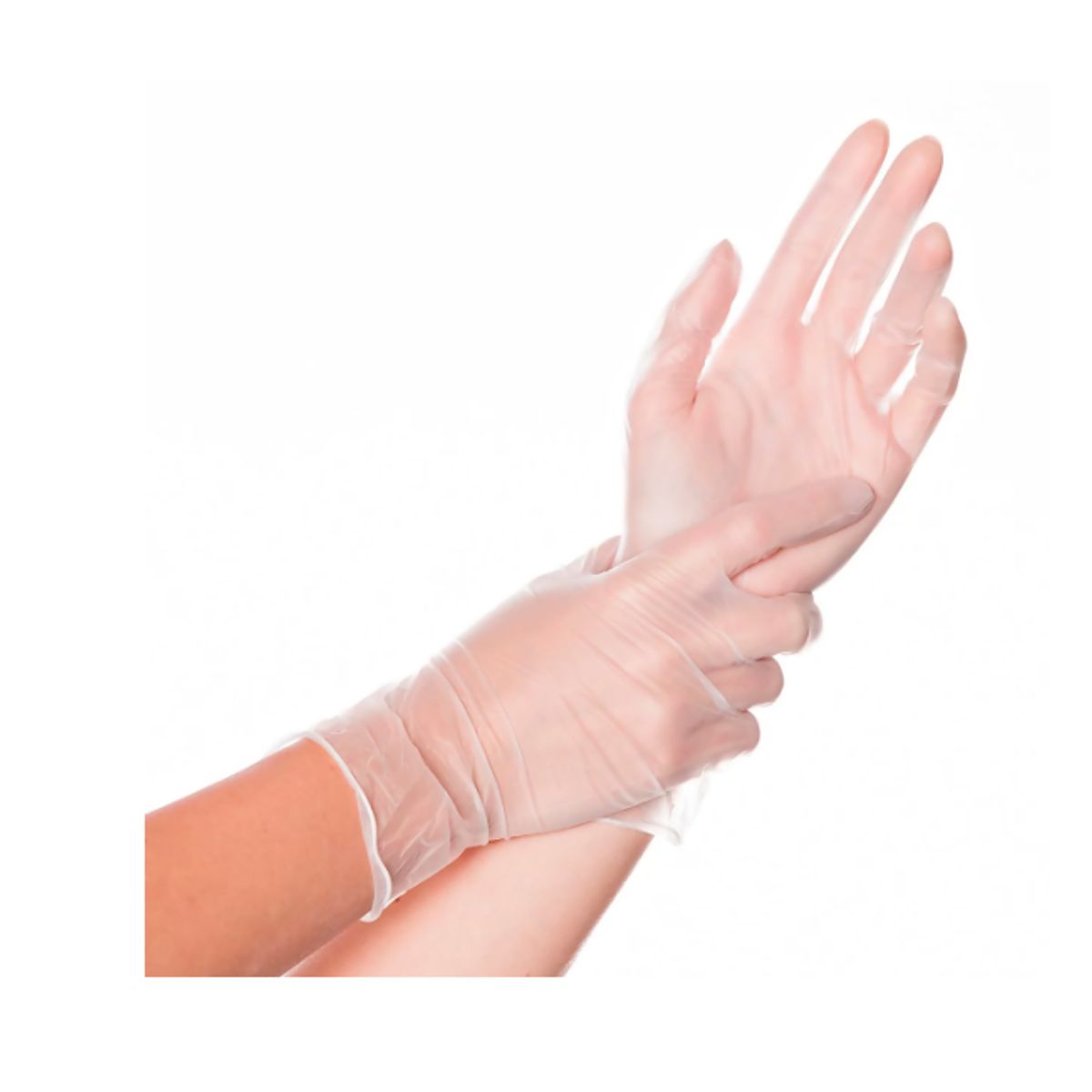 GUANTES VINILO CAJA X 100 UNIDADES, TALLA M, marca GENERICO - Foto Principal