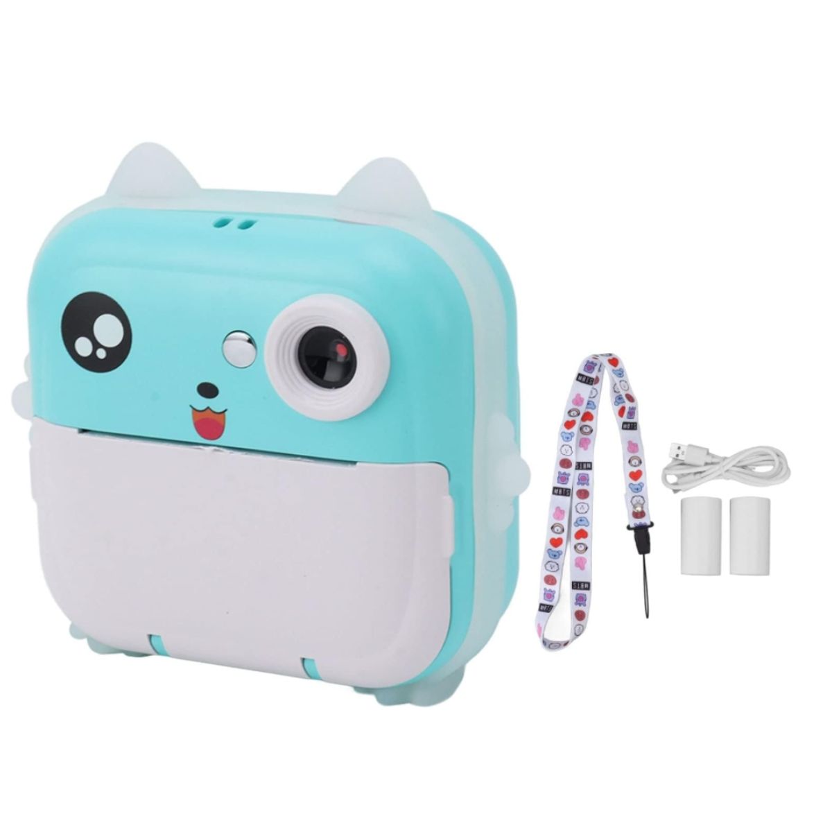 GENERICO - Mini Cámara con Impresora para Niños