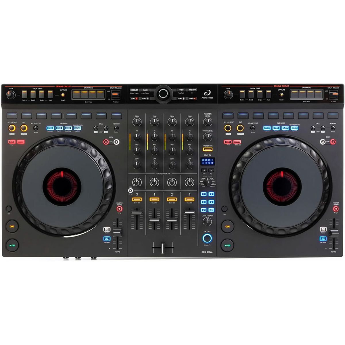ALPHATHETA - Controlador AlphaTheta DDJ-GRV6