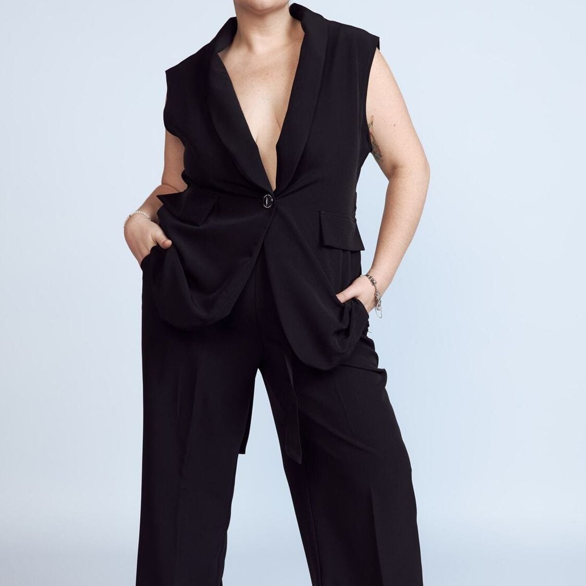 MISS LADY - Chaleco Anai color Negro