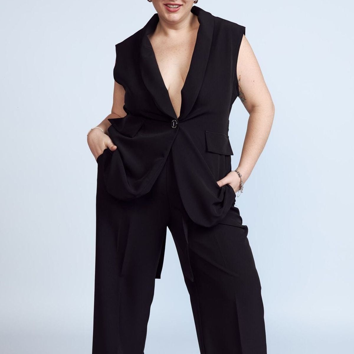 MISS LADY - Chaleco Anai color Negro