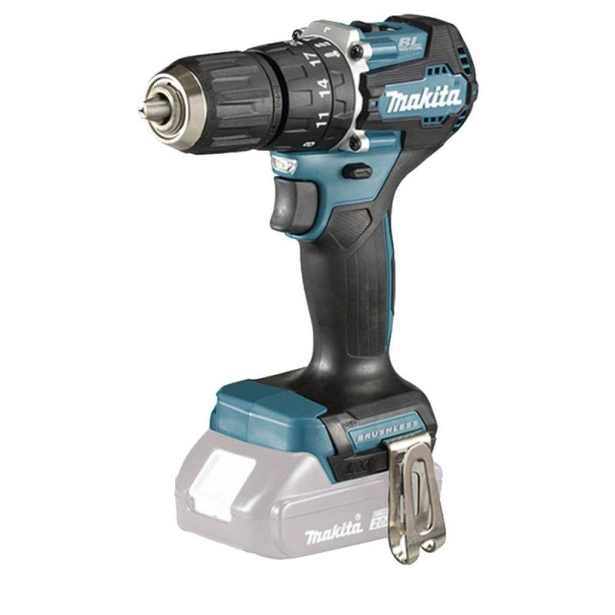 MAKITA - Taladro Percutor 1/2" 18V LXT BL 40Nm Baretool Makita DHP487Z