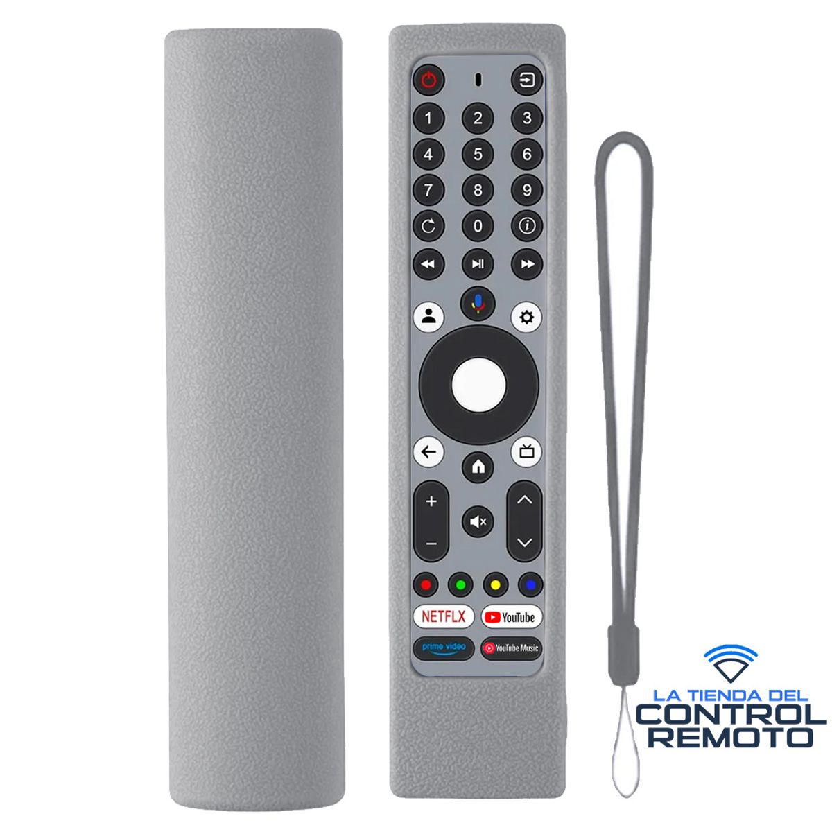 GENERICO - Fundas Protector para Control JVC RM-C3295  C3293 - Color Gris