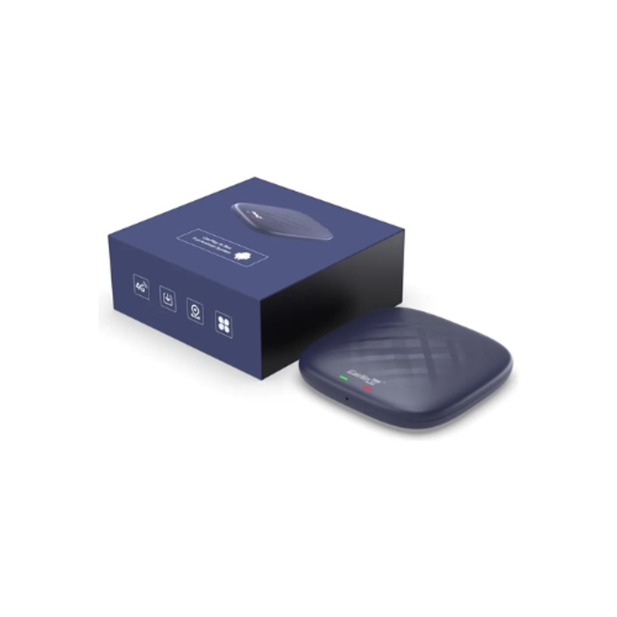 GENERICO - Ai Box Carlinkit Plus 4gb Ram + 64gb Rom Azul Carplayer