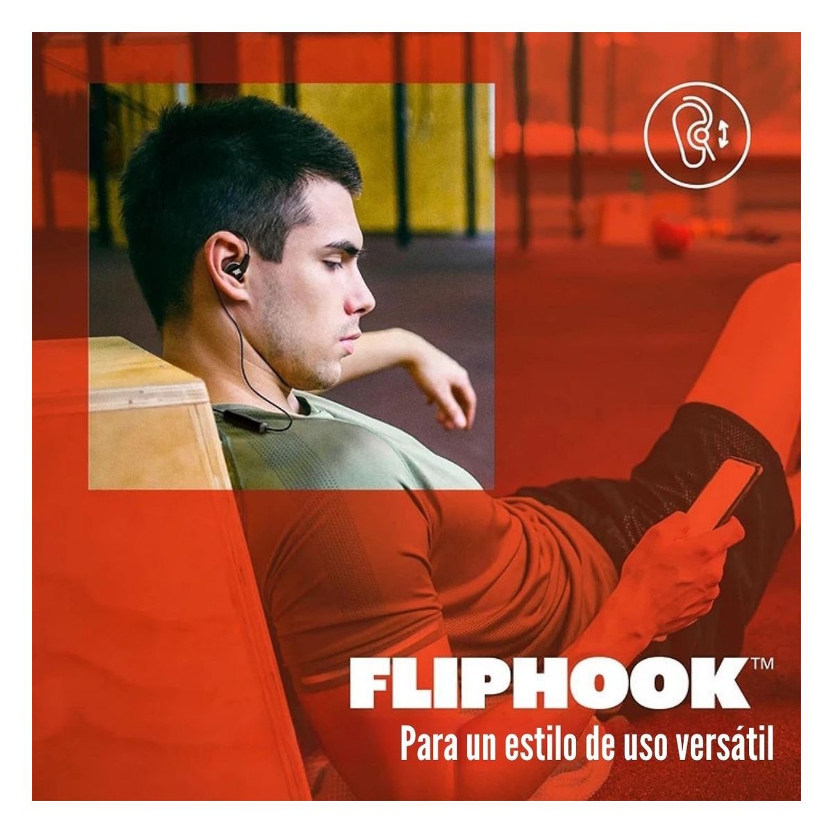 JBL - JBL - Audífono Endurance Run 3 Bluetooth IP65 - Blanco/Naranja