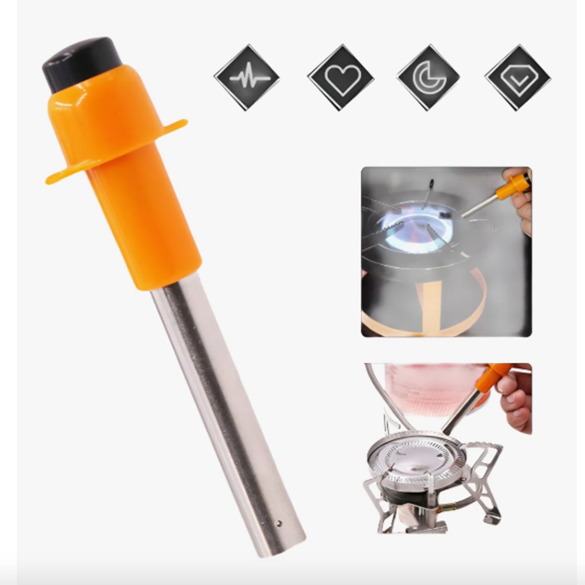 GENERICO - ENCENDEDOR INFINITO DE COCINA 10CM LARGO