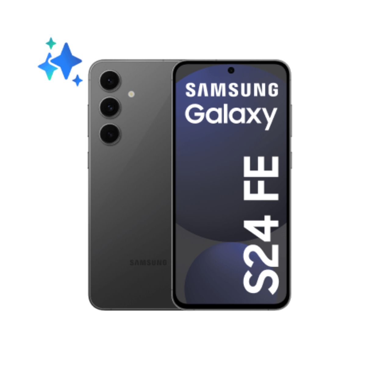 SAMSUNG - SAMSUNG GALAXY S24 FE 8GB RAM 128GB - GRAPHITE -OPEN BOX-CON DETALLES