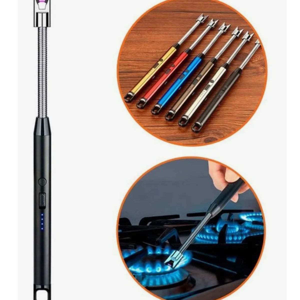 GENERICO - ENCENDEDOR ELECTRICO CON CARGA USB