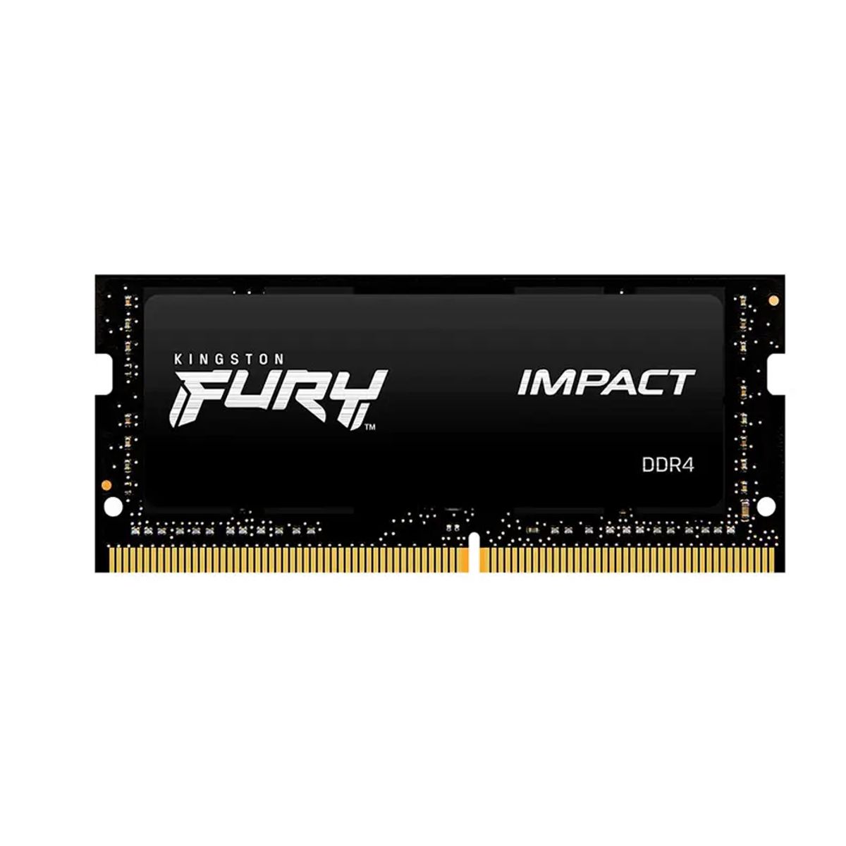 KINGSTON - Memoria Ram Kingston Fury Impact 8Gb Ddr4 3200Mhz Sodimm Para Laptop - Alto Rendimiento Y