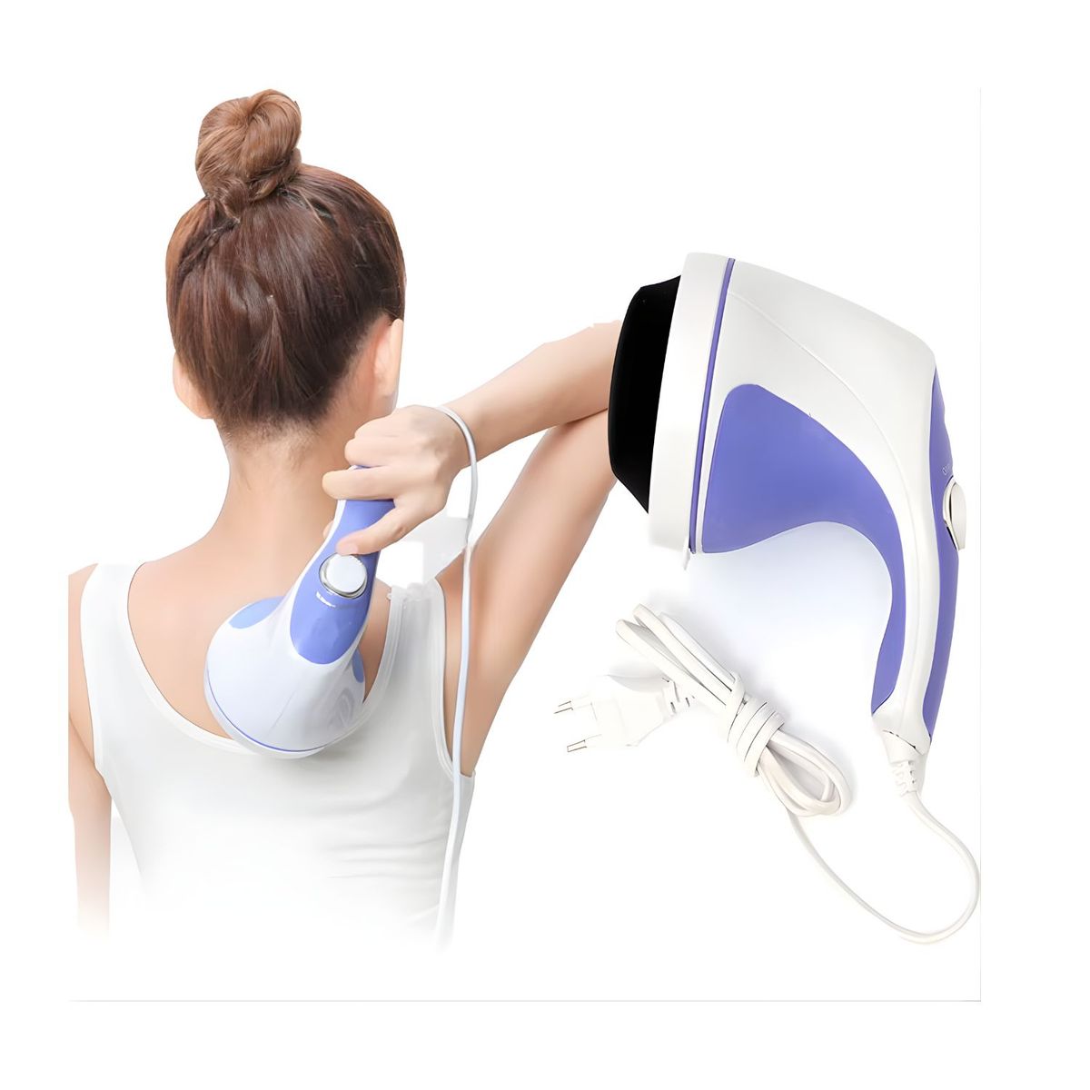 ROHS - MASAJEADOR RELAX TONE ELECTRICO CORPORAL MULTIFUNCIONAL 5 EN 1