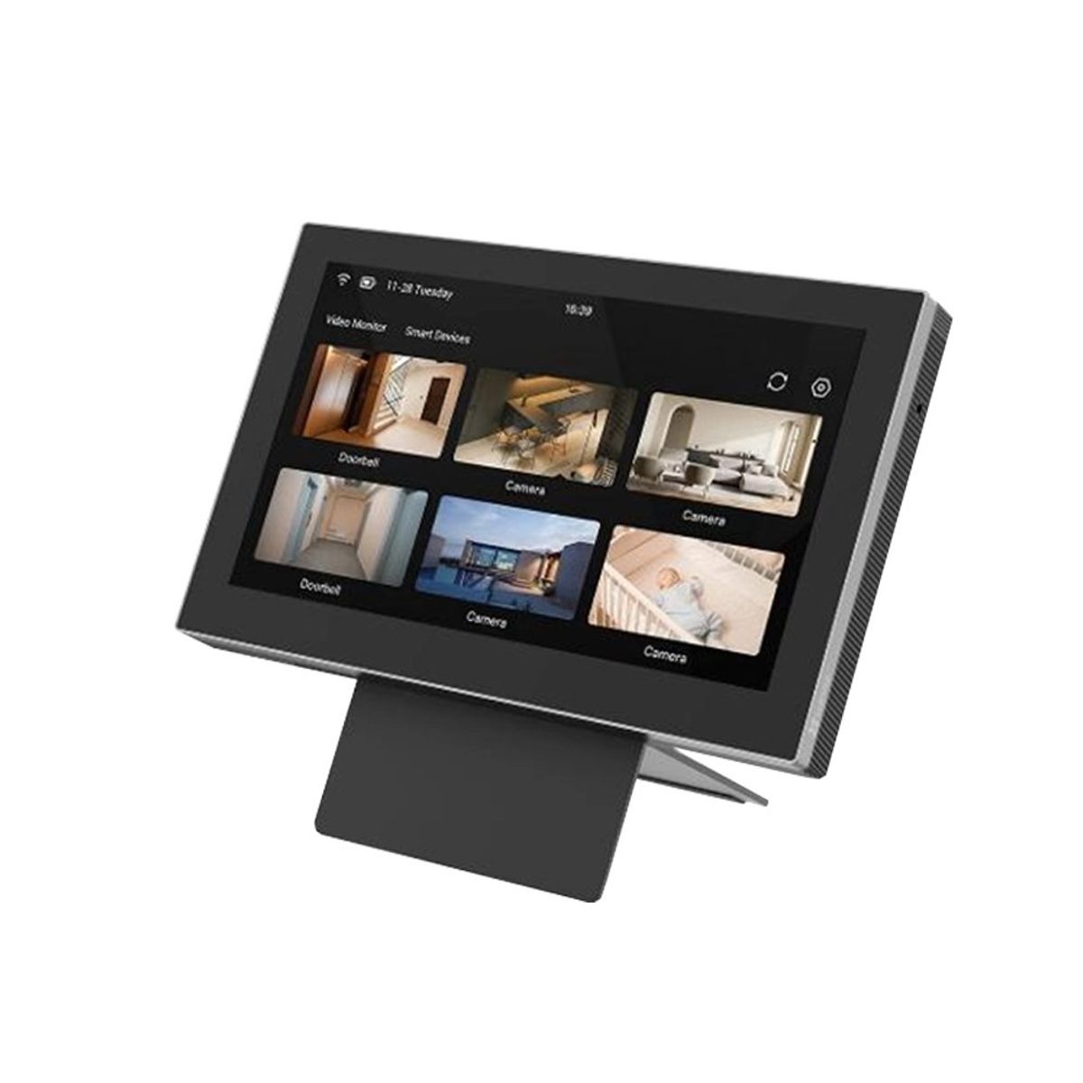 EZVIZ - Monitor Adicional Ezviz De 7" Para Videoporo Con Wifi - Pantalla Clara Y Conectividad Senc