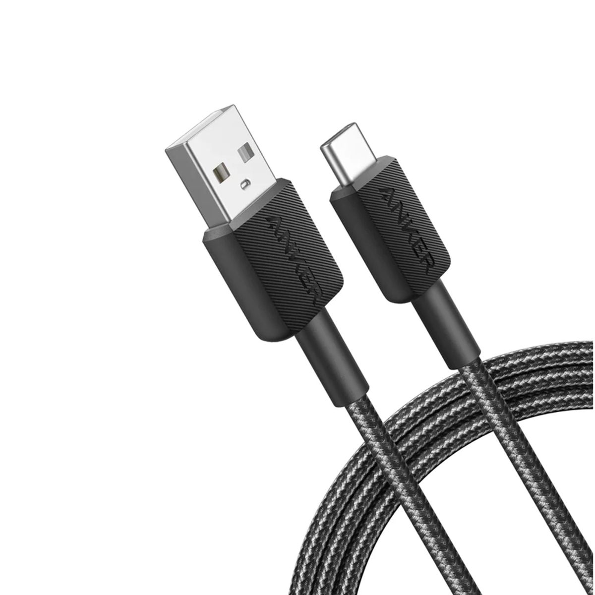ANKER - Cable De Carga Y Sincronización Anker 322 Usb-A A Usb-C 6 Pies Ideal Para Dispositivos Com