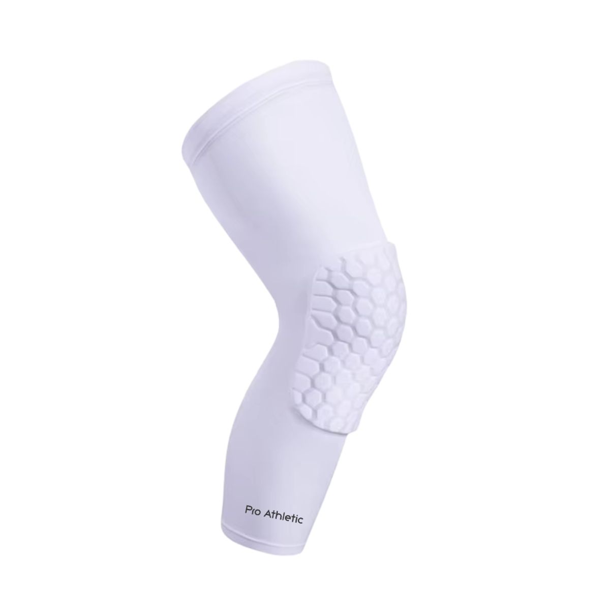 PRO ATHLETIC - Rodillera Deportiva con EVA - Unisex - Blanco