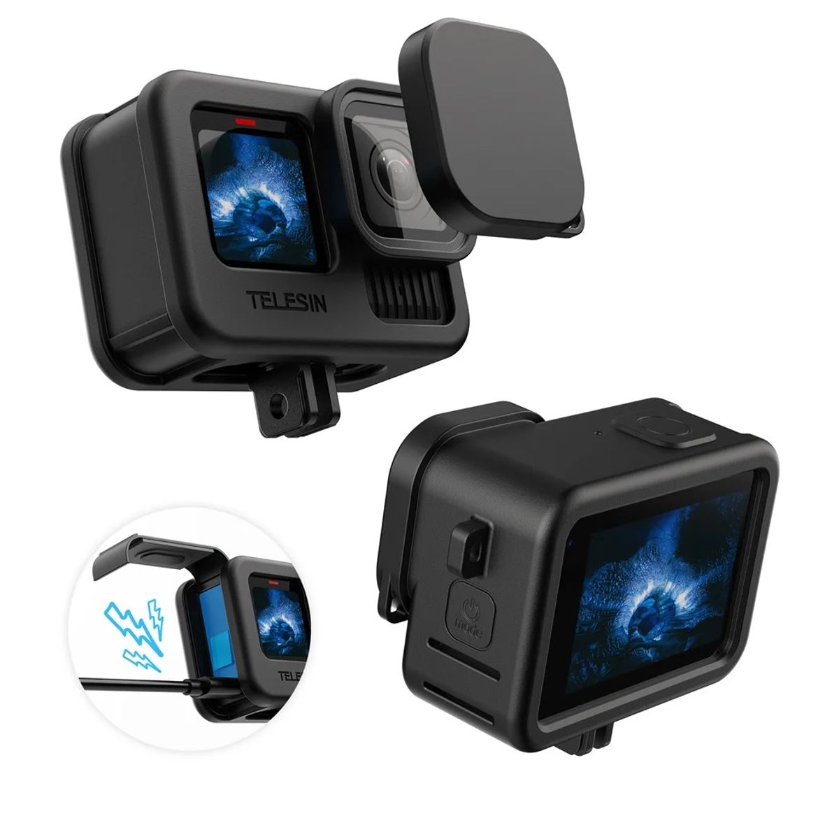 TELESIN - Pack de proteccion para Gopro Hero 13 Black