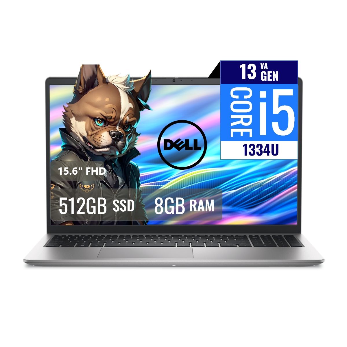 DELL - Laptop Dell DC15250 Intel Core i5 1334U 8GB RAM 512GB SSD M2 156 FHD FreeDOS