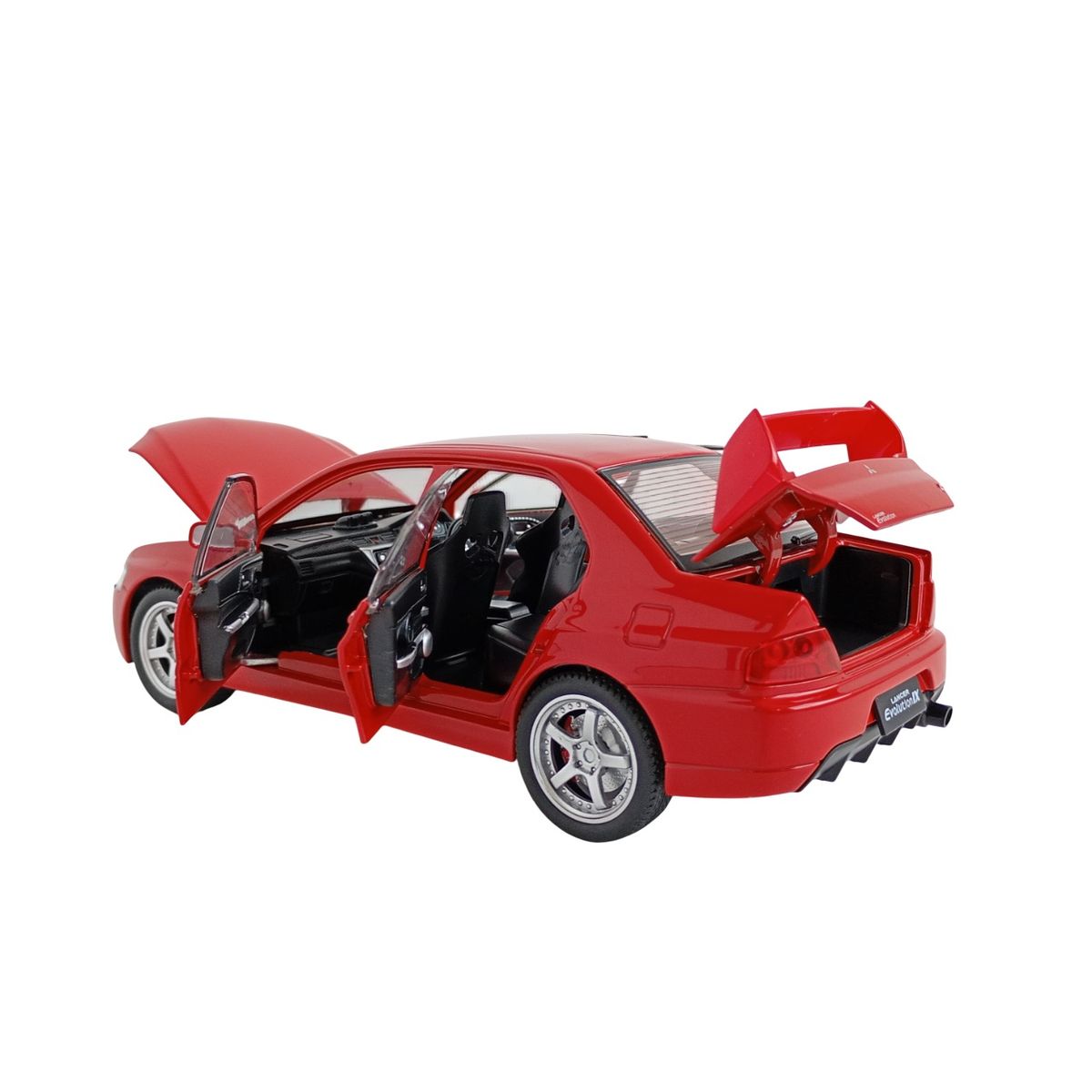 DIECAST MASTER - Auto Colección Mitsubishi EVOLUTION Luz Y Sonido 1 / 24