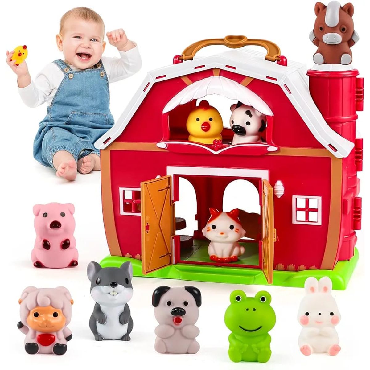 GENERICO - Juguete Encaje Unicornios Emparejar Alfabeto Clasifica