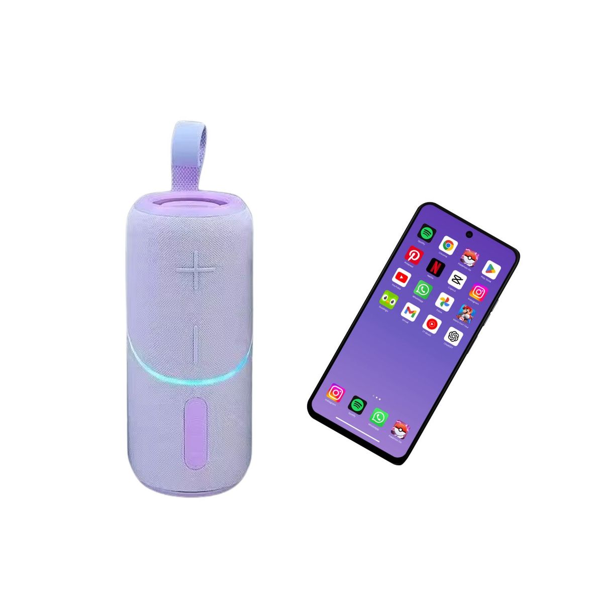 GENERICO - Parlante Bluetooth Portátil Kimisu