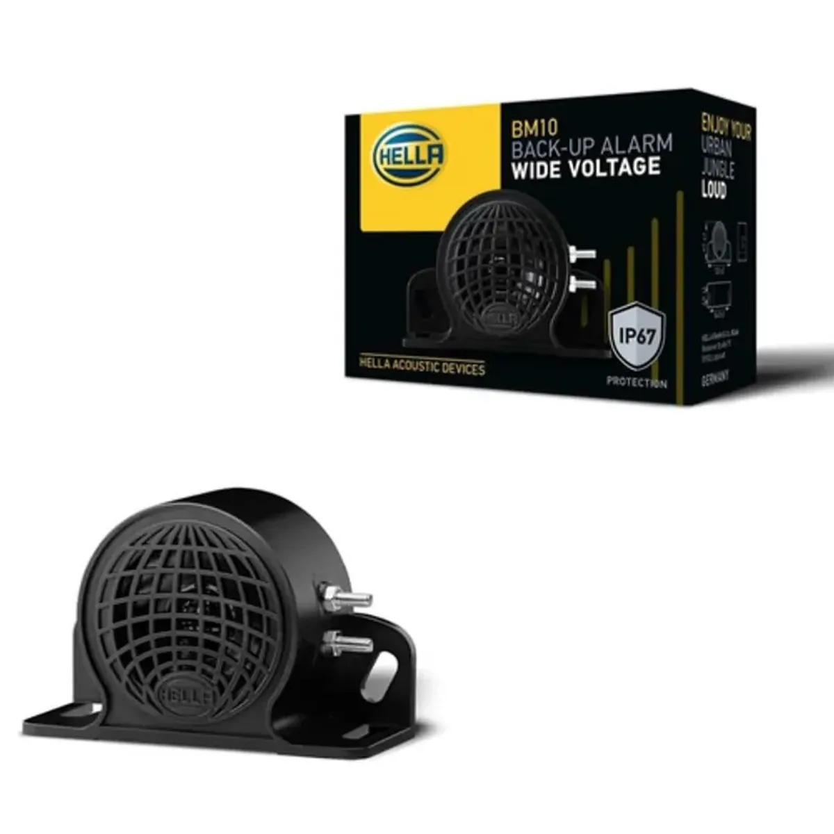 HELLA - Sirena Retroceso Para Camión - Auto y Camioneta 12 - 48V