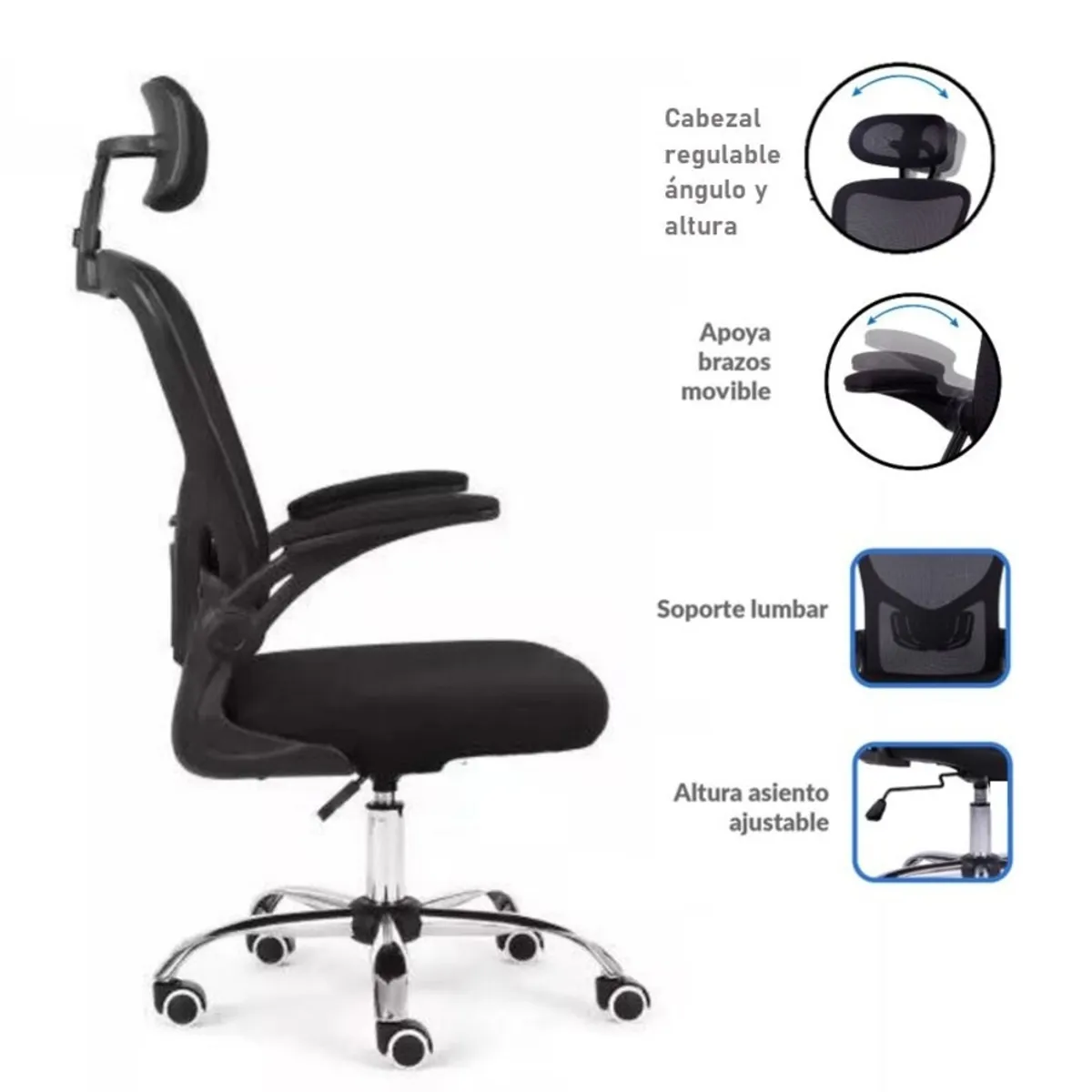 WATERLIFE - Silla de Oficina VertexPro