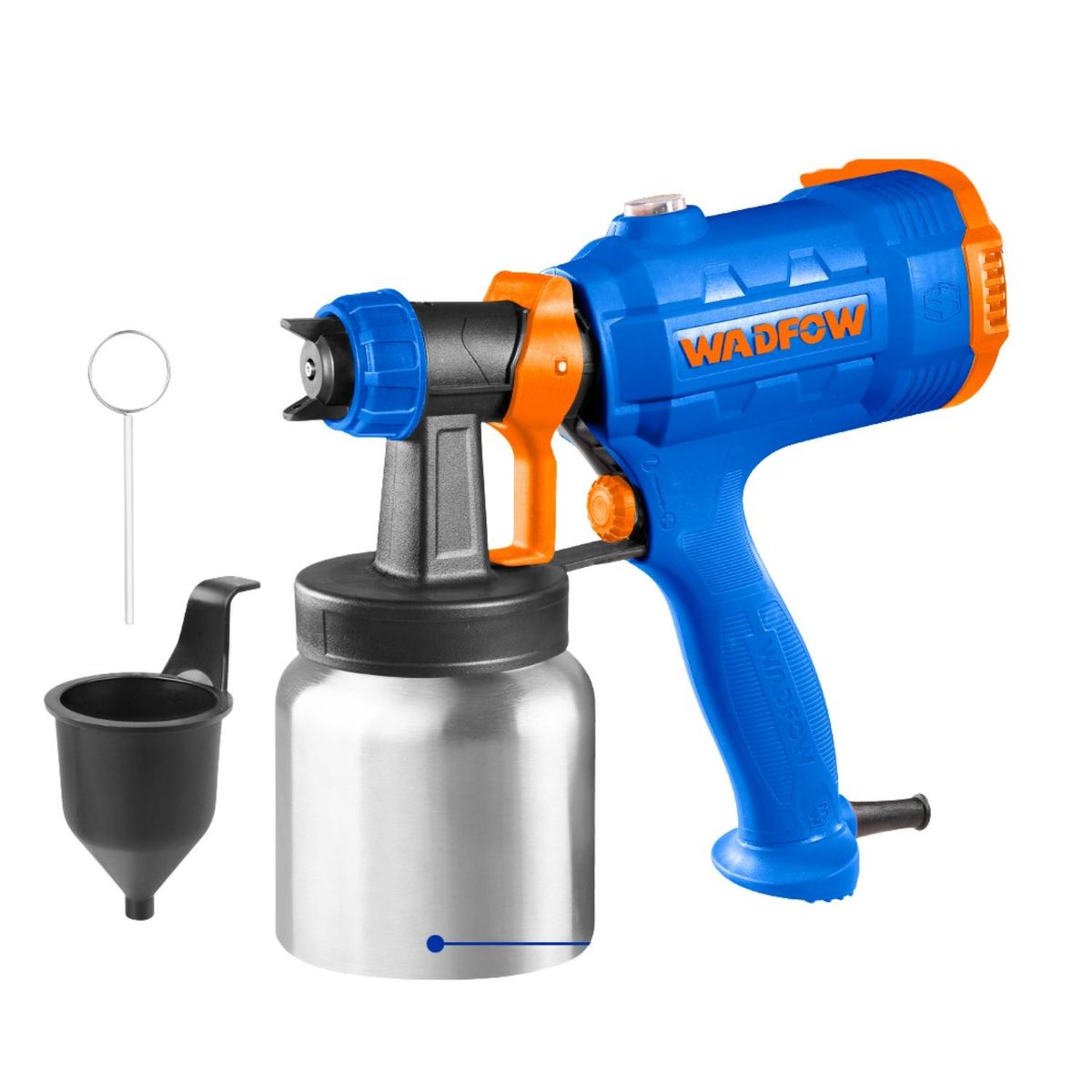 GENERICO - Pistola de Pintar 450w Vaso Metalico Wadfow