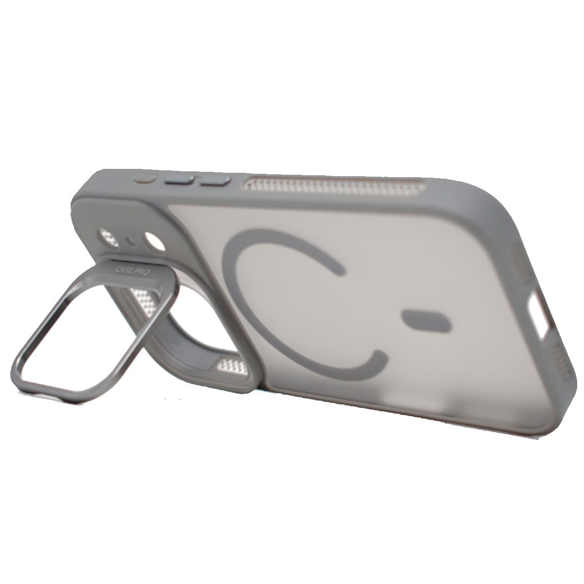 CASE - Funda CasePro Moket Magnética para iPhone 17 Pro Max - Gris