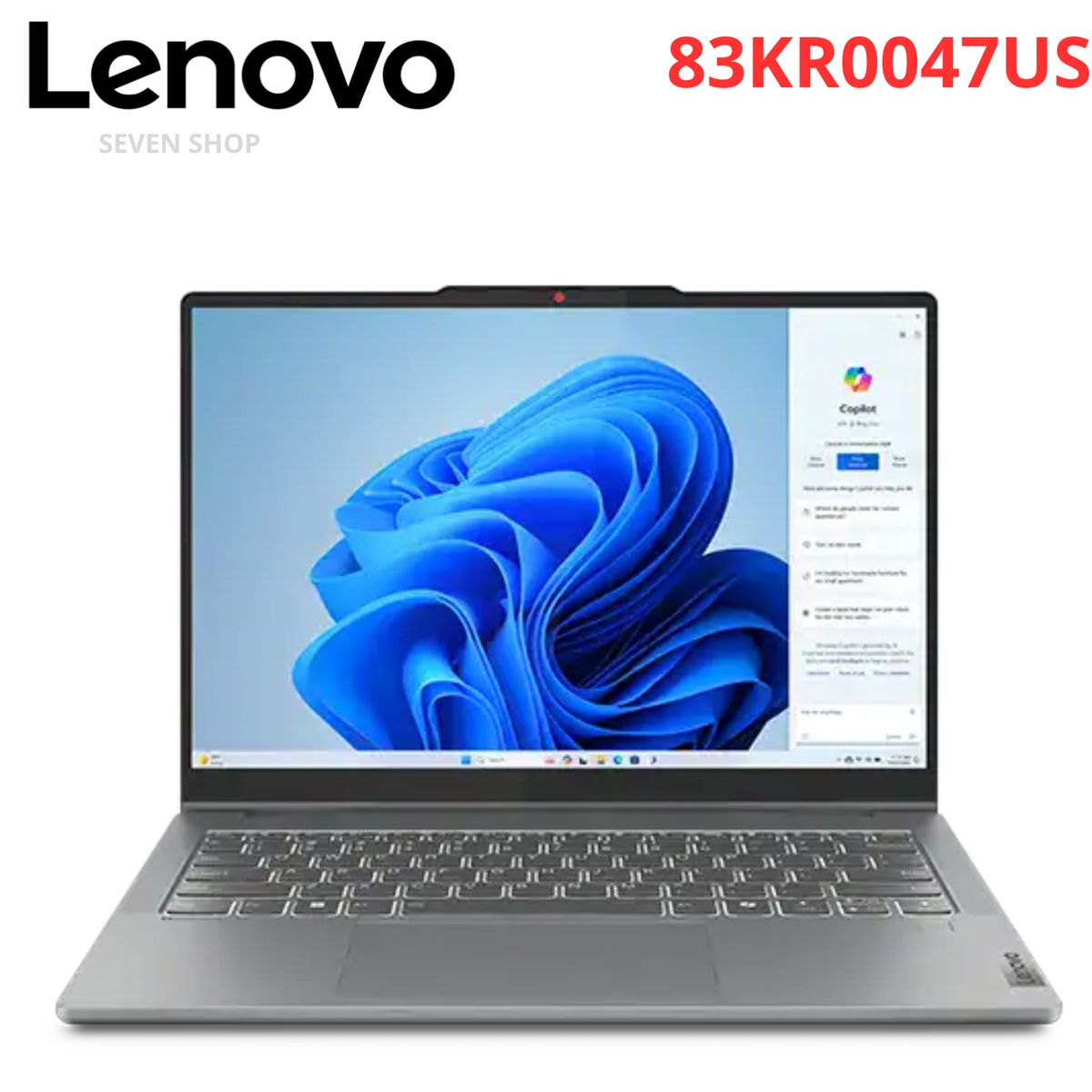 LENOVO - Laptop Lenovo IdeaPad 5 2 en 1 Intel Ultra 5 - 225U 8GB RAM 512GB SSD 14" WUXGA Touch 83KR0047US