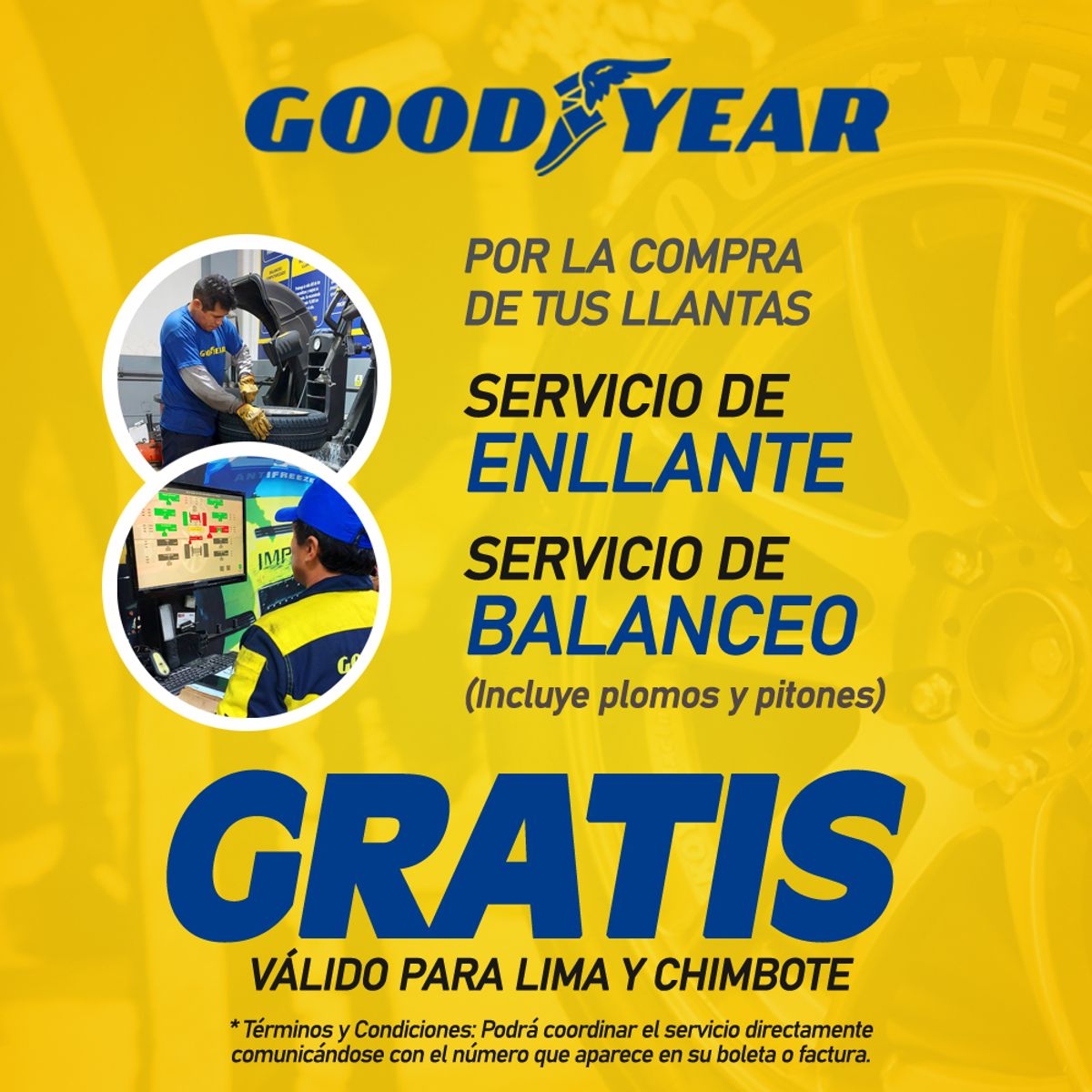 GOODYEAR - Kit 4 Llanta 24575R16 120116S Wrangler Duratrac RT Goodyear