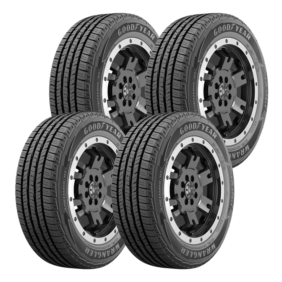 GOODYEAR - Kit 4 Llanta 26565R17 112H Wrangler Fortitude HT Goodyear