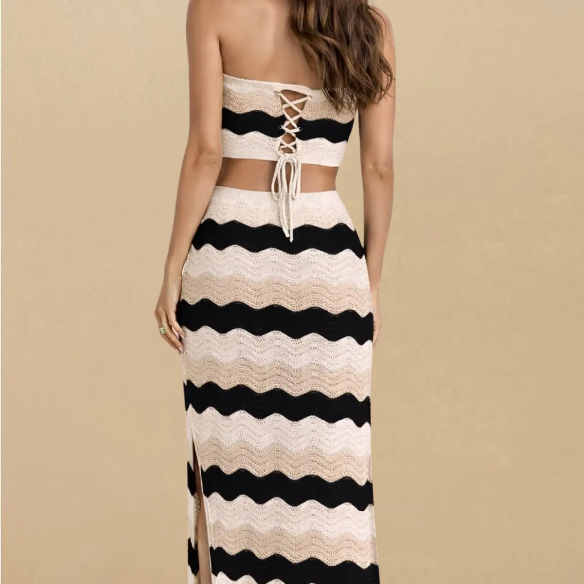 AMA OUTFITTERS - SET DE HILO SUNSET ZIGZAG