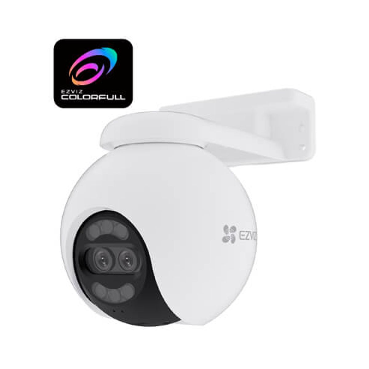 EZVIZ - Cámara de Seguridad para Exteriores 2 lentes EZVIZ H80x 4k