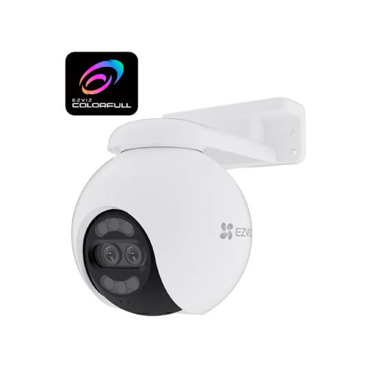 EZVIZ - Cámara de Seguridad para Exteriores 2 lentes EZVIZ H80x 4k