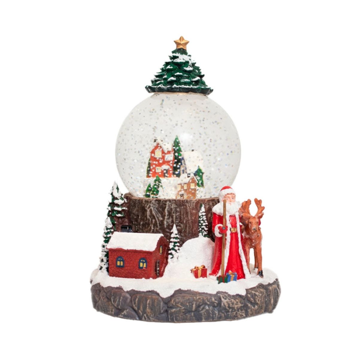 PANORAMA HOGAR - VILLA EN ESFERA MUSICAL LED