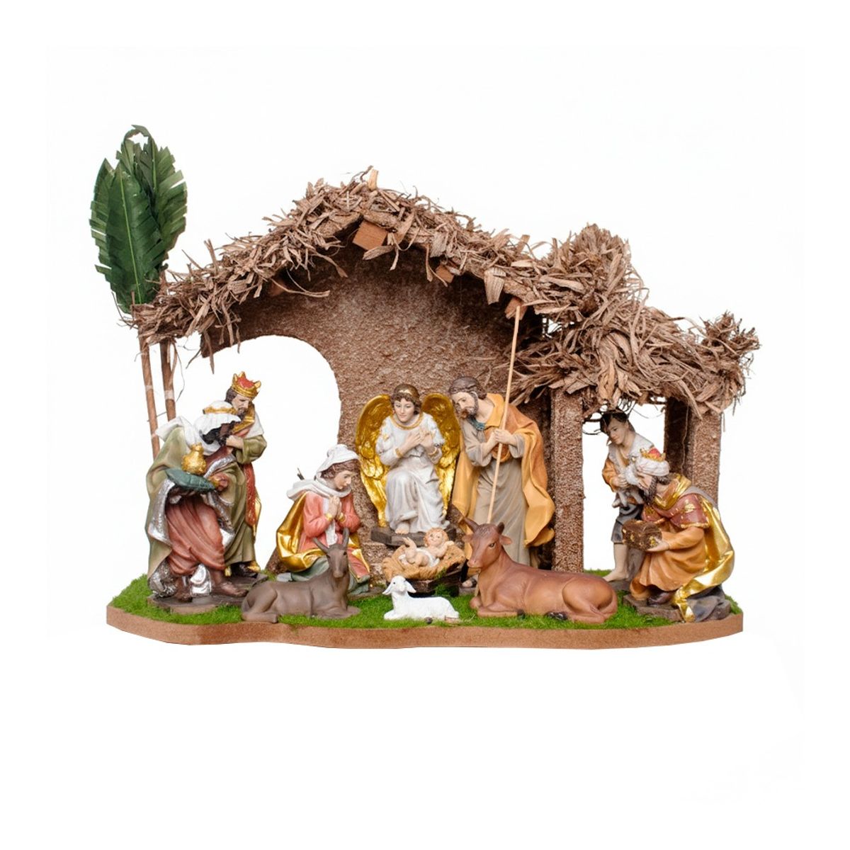 PANORAMA HOGAR - NACIMIENTO CON ESTABLO 30CM