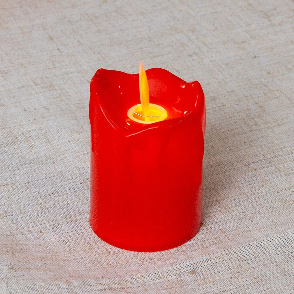 PANORAMA HOGAR - SETX6 VELAS LED ROJO S