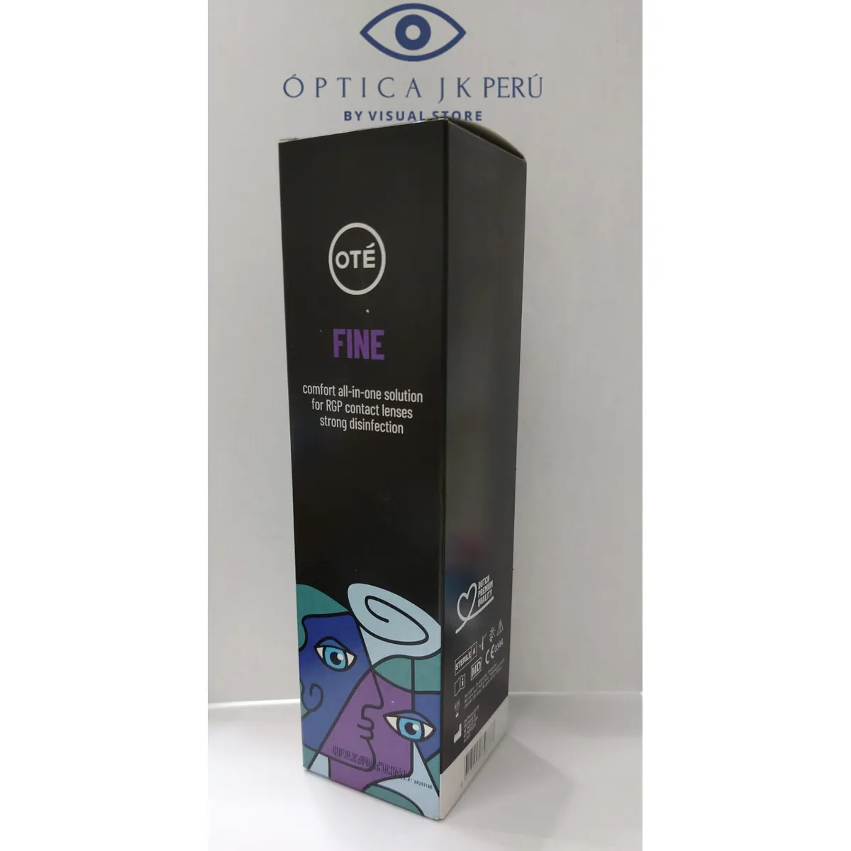 JK - LIQUIDO PARA LENTES GAS PERMEABLE -OTÉ FINE - DE 100ml - HOLANDES